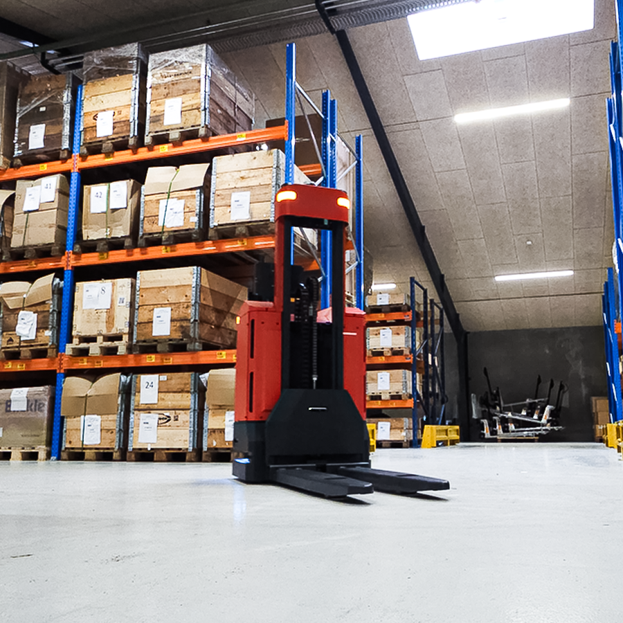 LogiRobot in warehouse